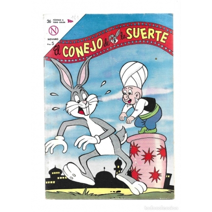 El conejo de la suerte 181, 1963, Novaro, buen estado. Coleccin A.T.